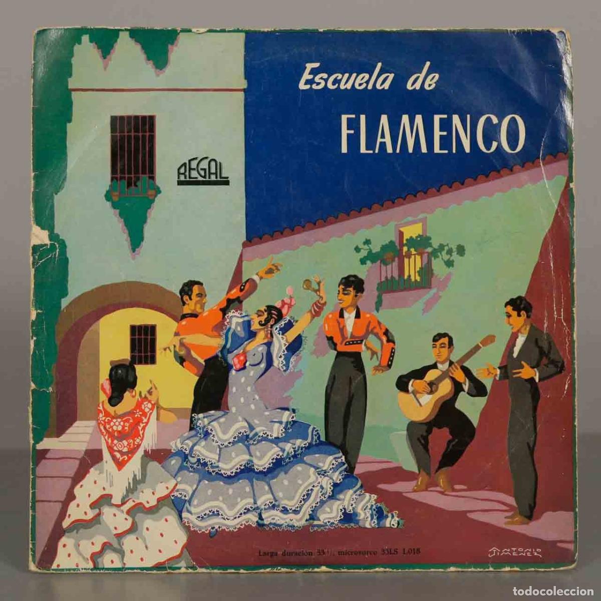 Discos de vinilo: LP. Escuela de Flamenco - Regal
