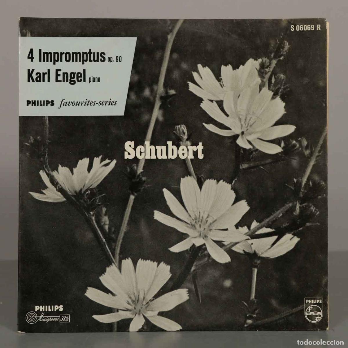 Discos de vinilo: LP. Schubert: 4 Impromptus op. 90 - Karl Engel