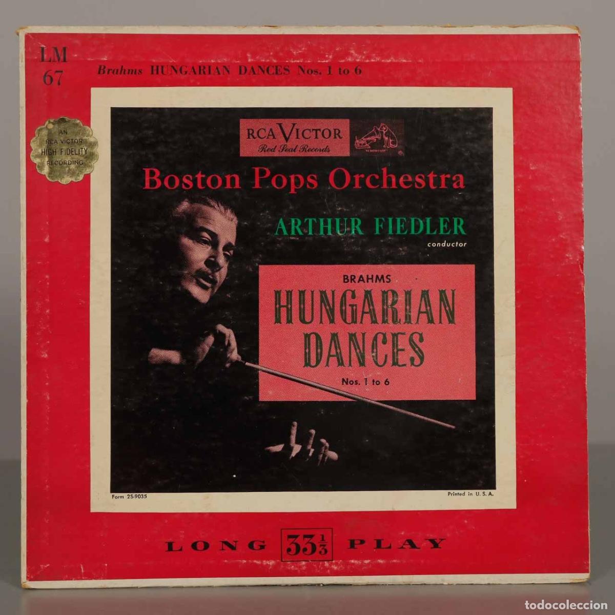 Discos de vinilo: LP. Brahms: Hungarian Dances - Boston Pops Orchestra, Arthur Fiedler