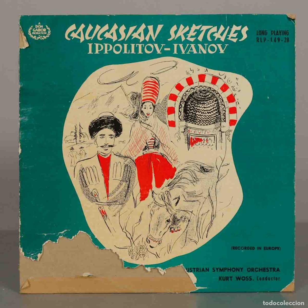 Discos de vinilo: LP. Caucasian Sketches - Ippolitov-Ivanov - Austrian Symphony Orchestra, Kurt W&ouml;ss