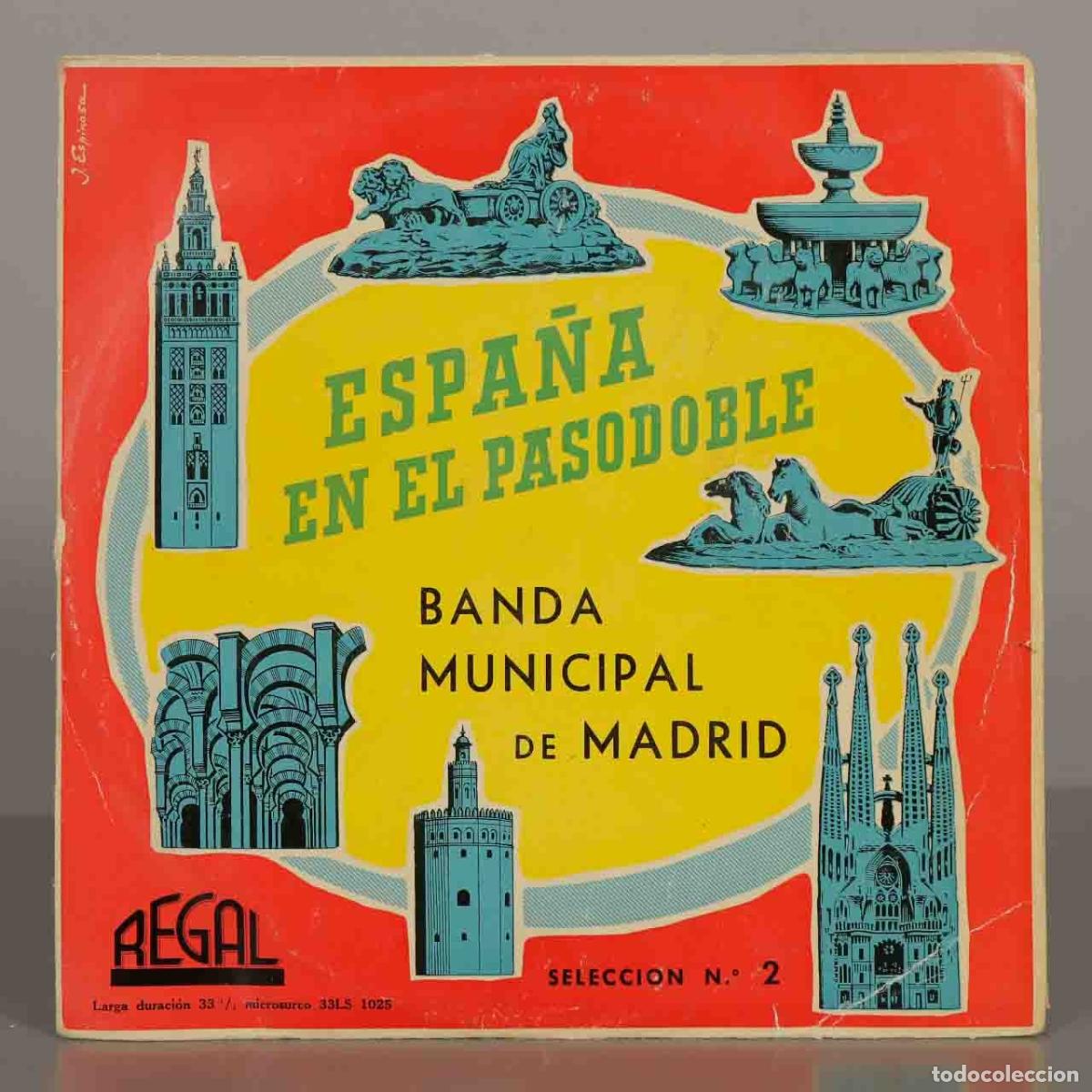 Discos de vinilo: LP. Espa&ntilde;a en el Pasodoble (Selecci&oacute;n N.&ordm; 2) - Banda Municipal de Madrid - Jes&uacute;s Ar&aacute;mbarri