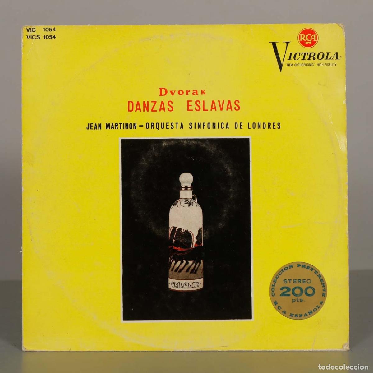 Discos de vinilo: LP. Dvorak - Danzas Eslavas - Jean Martinon, Orquesta Sinf&oacute;nica de Londres