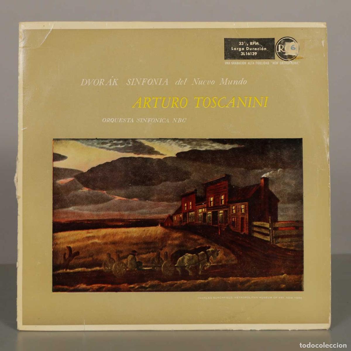 Discos de vinilo: LP. Sinfon&iacute;a del Nuevo Mundo - Anton&iacute;n Dvoř&aacute;k, Arturo Toscanini, NBC Symphony Orchestra
