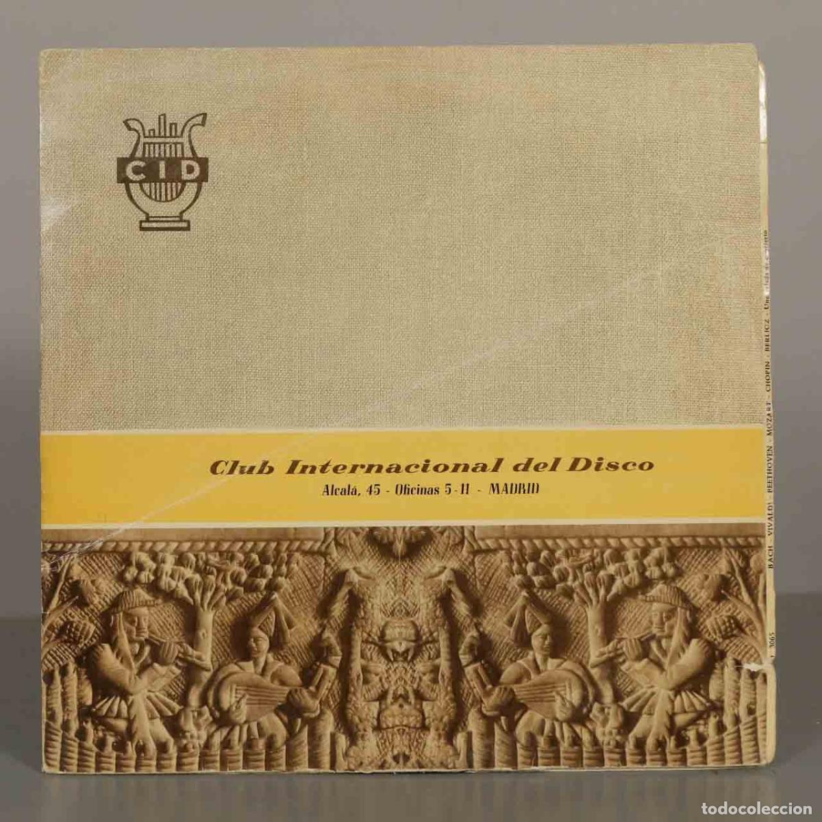Discos de vinilo: LP. Una Velada De Concierto - Bach, Vivaldi, Beethoven, Mozart, Chopin, Berlioz
