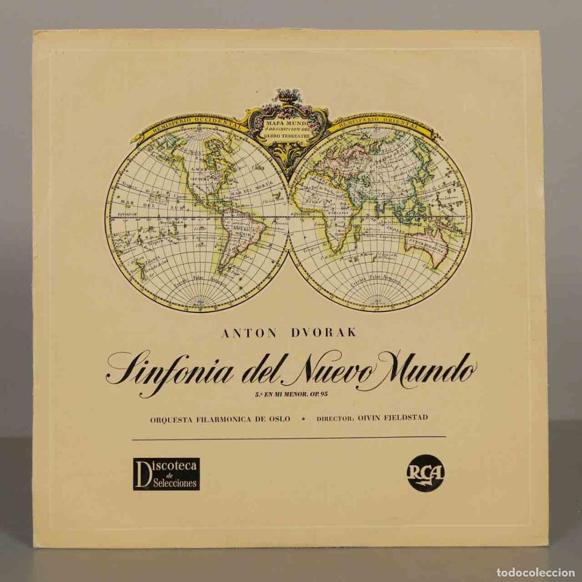 Discos de vinilo: LP. Sinfon&iacute;a del Nuevo Mundo - Anton&iacute;n Dvoř&aacute;k - Orquesta Filarm&oacute;nica de Oslo, &Oslash;ivin Fjeldstad