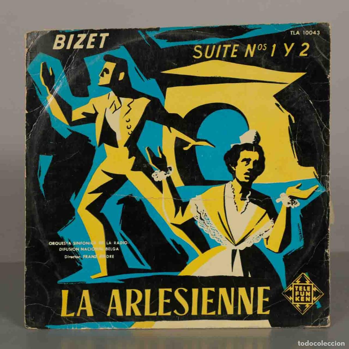 Discos de vinilo: LP. La Arl&eacute;sienne Suite Nos 1 y 2 - Georges Bizet - Orquesta Sinf&oacute;nica de la Radio Difusi&oacute;n Naciona