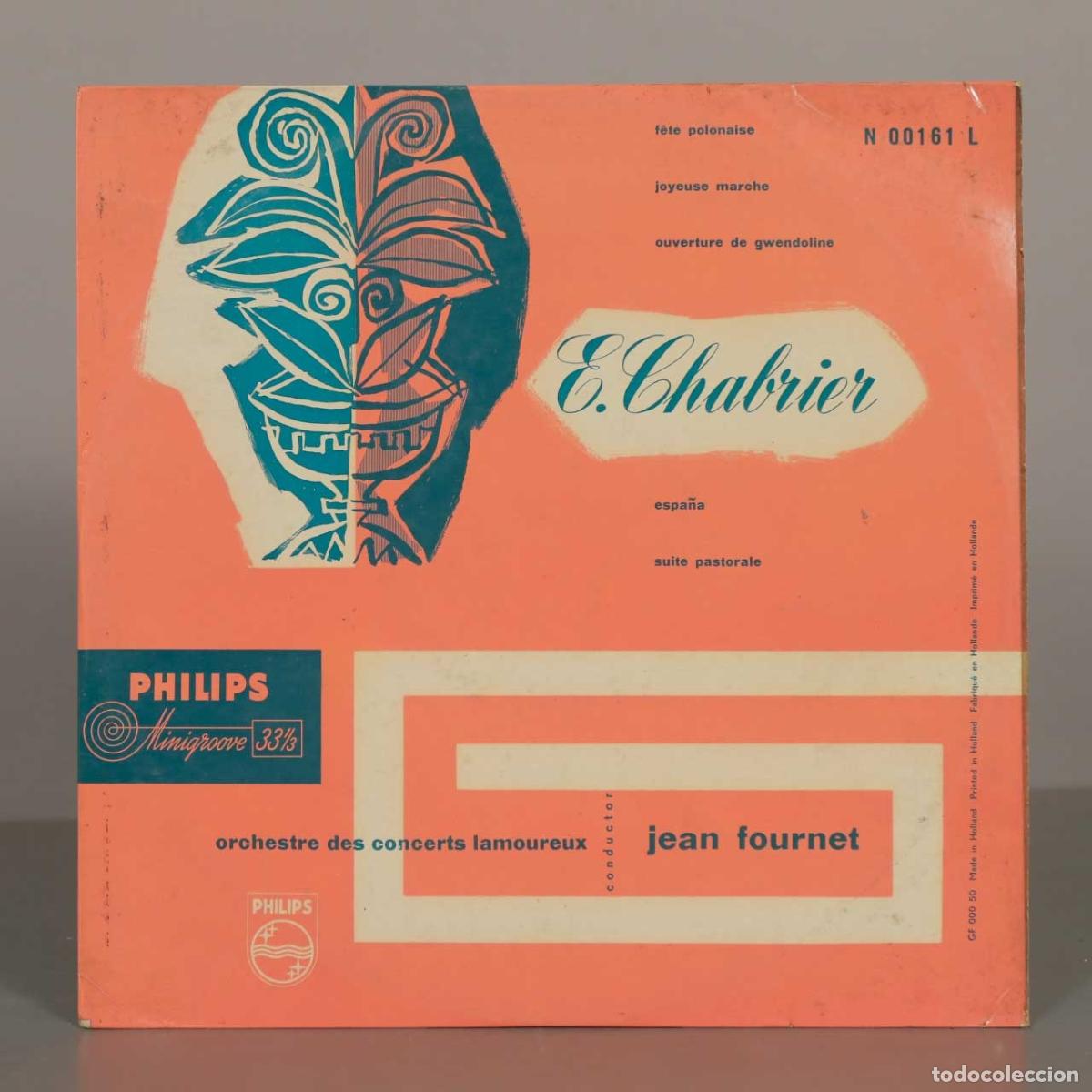 Discos de vinilo: LP. F&ecirc;te polonaise - Joyeuse marche - Ouverture de Gwendoline - Espa&ntilde;a - Suite pastorale - Emmanuel