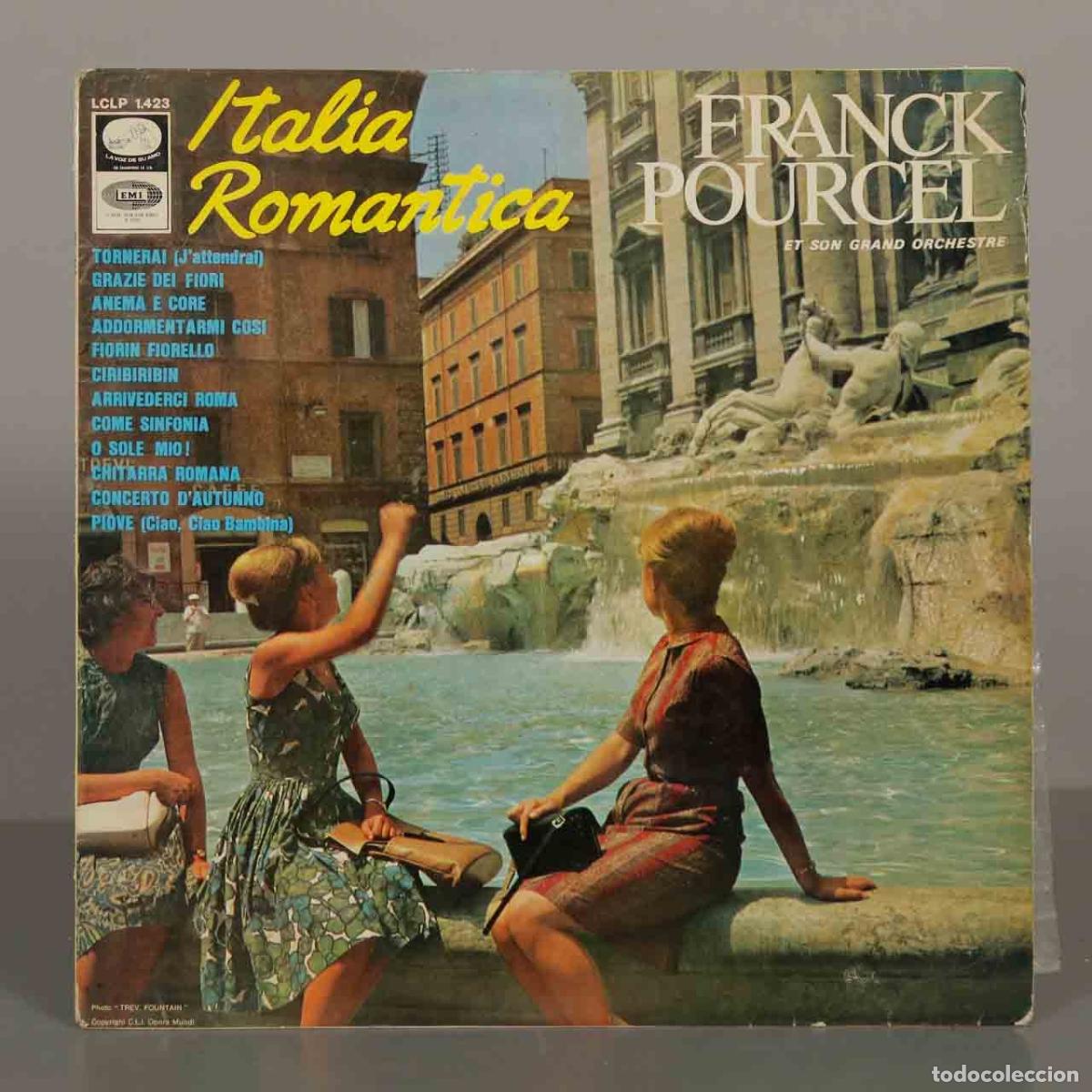 Discos de vinilo: LP. Italia Romantica - Franck Pourcel Et Son Grand Orchestre