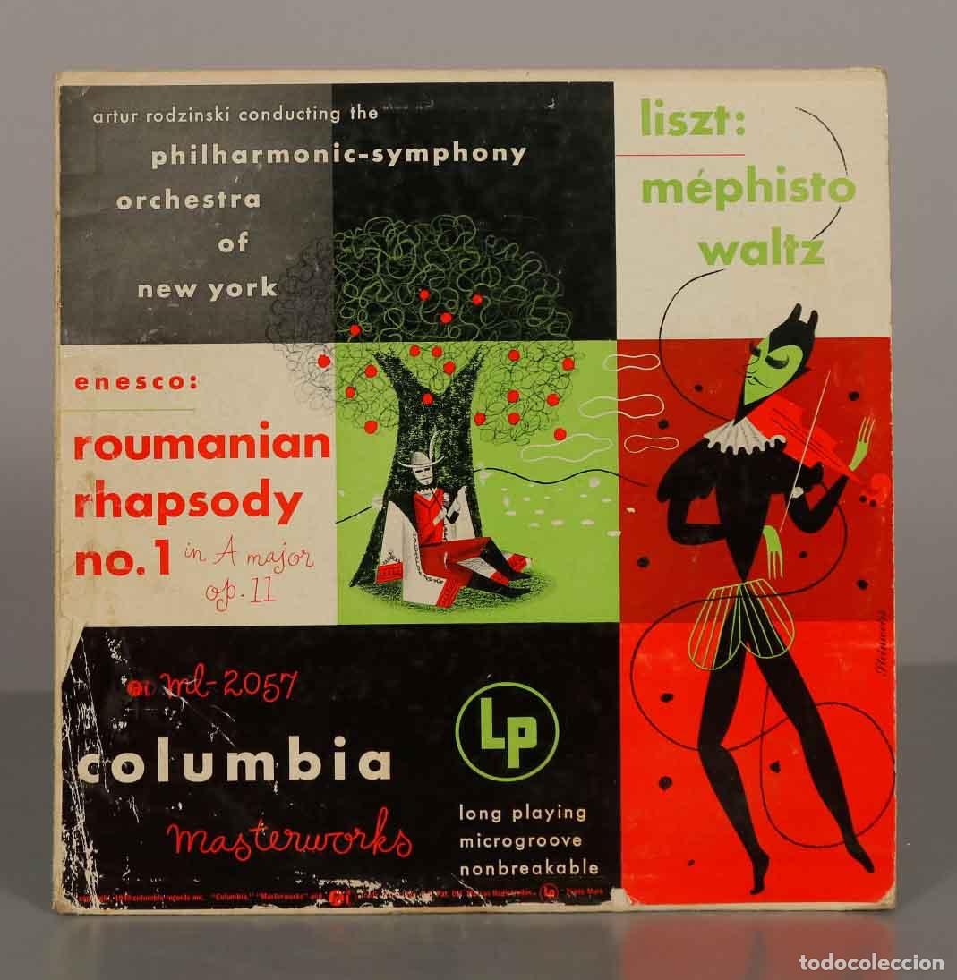 Discos de vinilo: LP. Roumanian Rhapsody No. 1 / Mephisto Waltz - Enesco, Liszt - Artur Rodzinski, Philharmonic-Symph