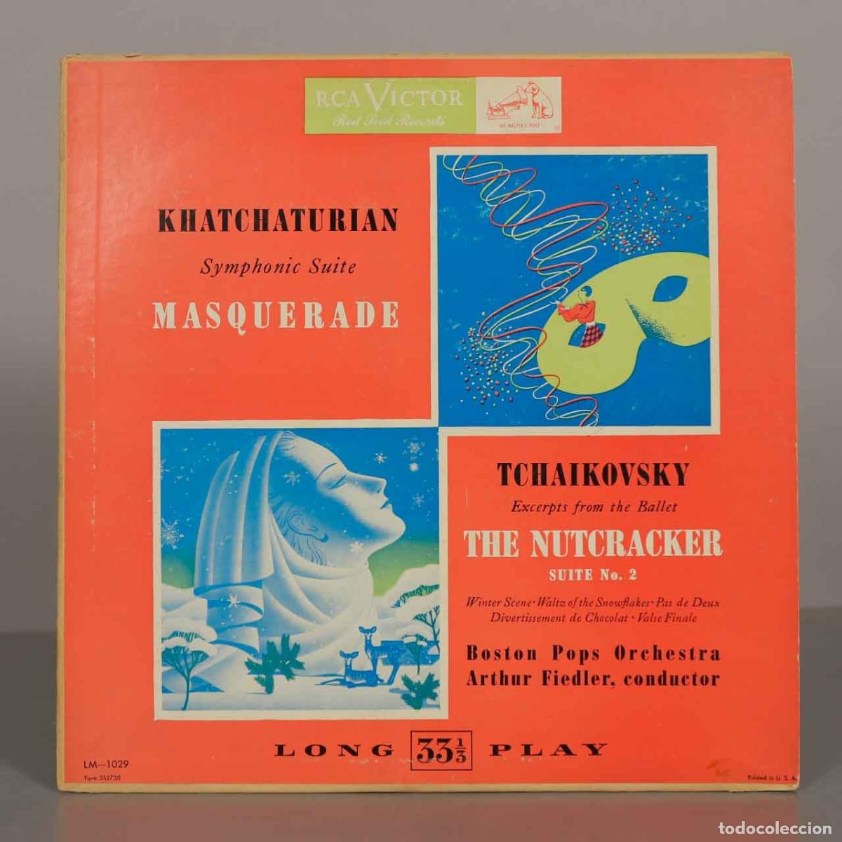 Discos de vinilo: LP. Masquerade (Symphonic Suite) / The Nutcracker, Suite No. 2 - Aram Khatchaturian, Pyotr Ilyich T