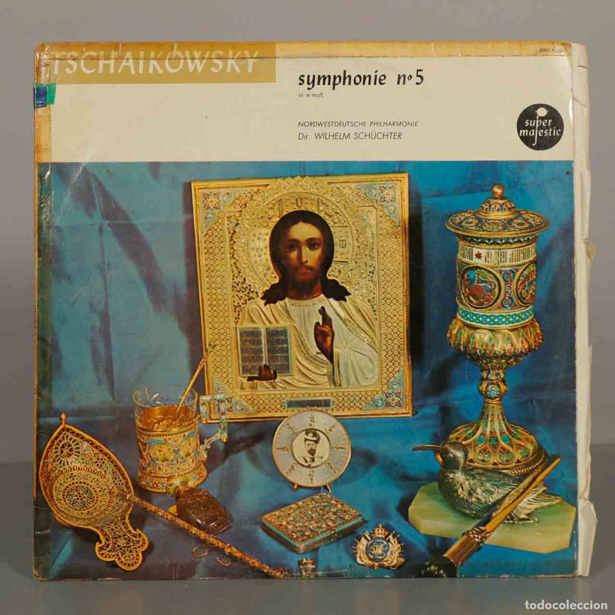 Discos de vinilo: LP. Symphonie n&ordm; 5 - Pyotr Ilyich Tchaikovsky - Nordwestdeutsche Philharmonie, Wilhelm Sch&uuml;chter