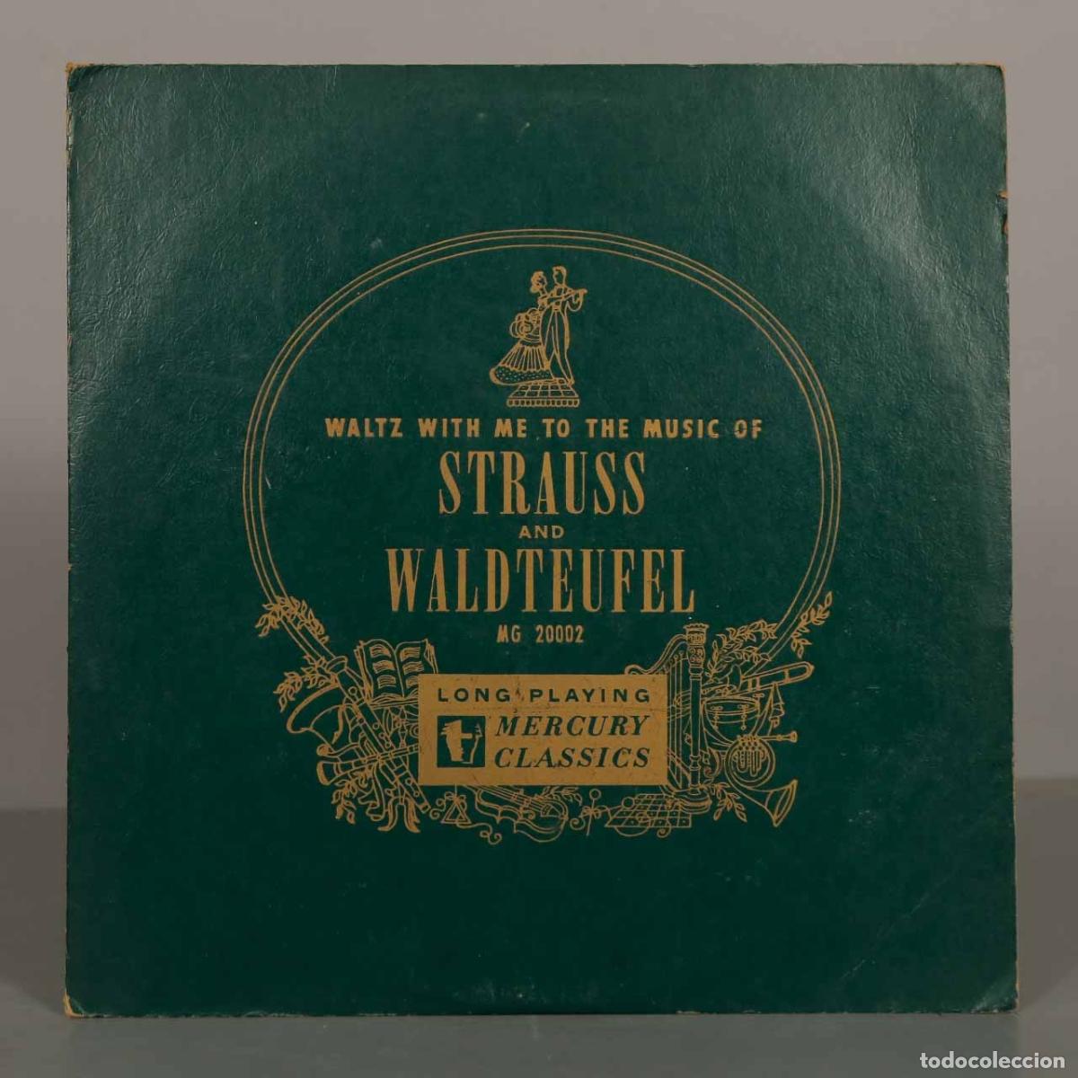 Discos de vinilo: LP. Waltz With Me to the Music of Strauss and Waldteufel - Johann Strauss, &Eacute;mile Waldteufel - Mercu
