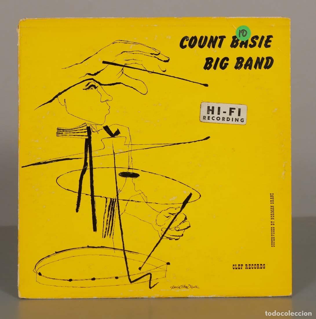 Discos de vinilo: LP. Count Basie Big Band - David Stone Martin - Clef Records