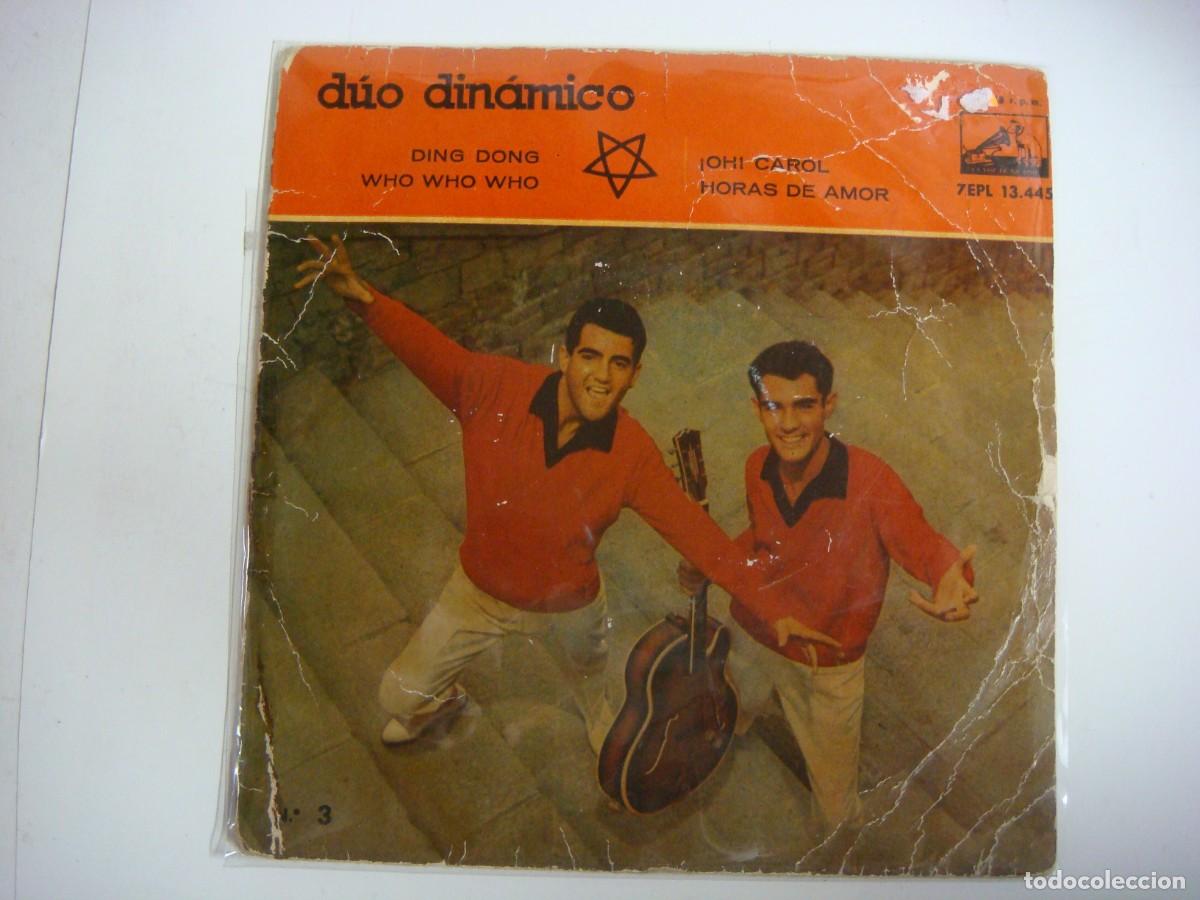 Discos de vinilo: DISCO VINILO SINGLES DE EL DUO DINAMICO-DING DONG-(&) - Foto 1