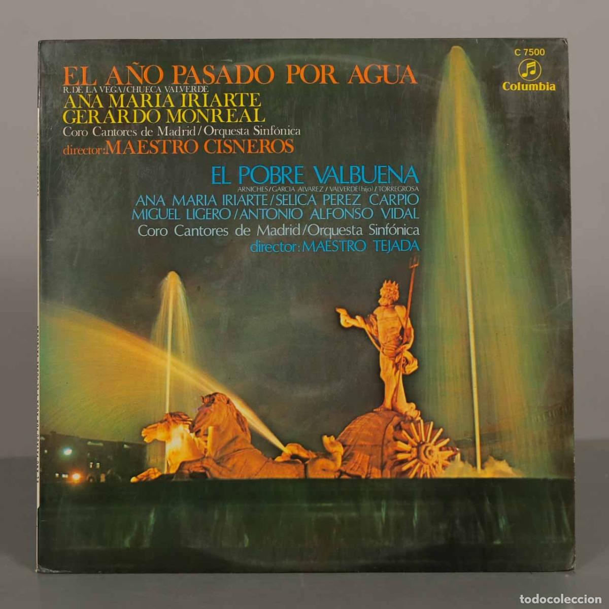 Discos de vinilo: LP. El A&ntilde;o Pasado Por Agua - El Pobre Valbuena - Ana Mar&iacute;a Iriarte, Gerardo Monreal, Selica P&eacute;rez C
