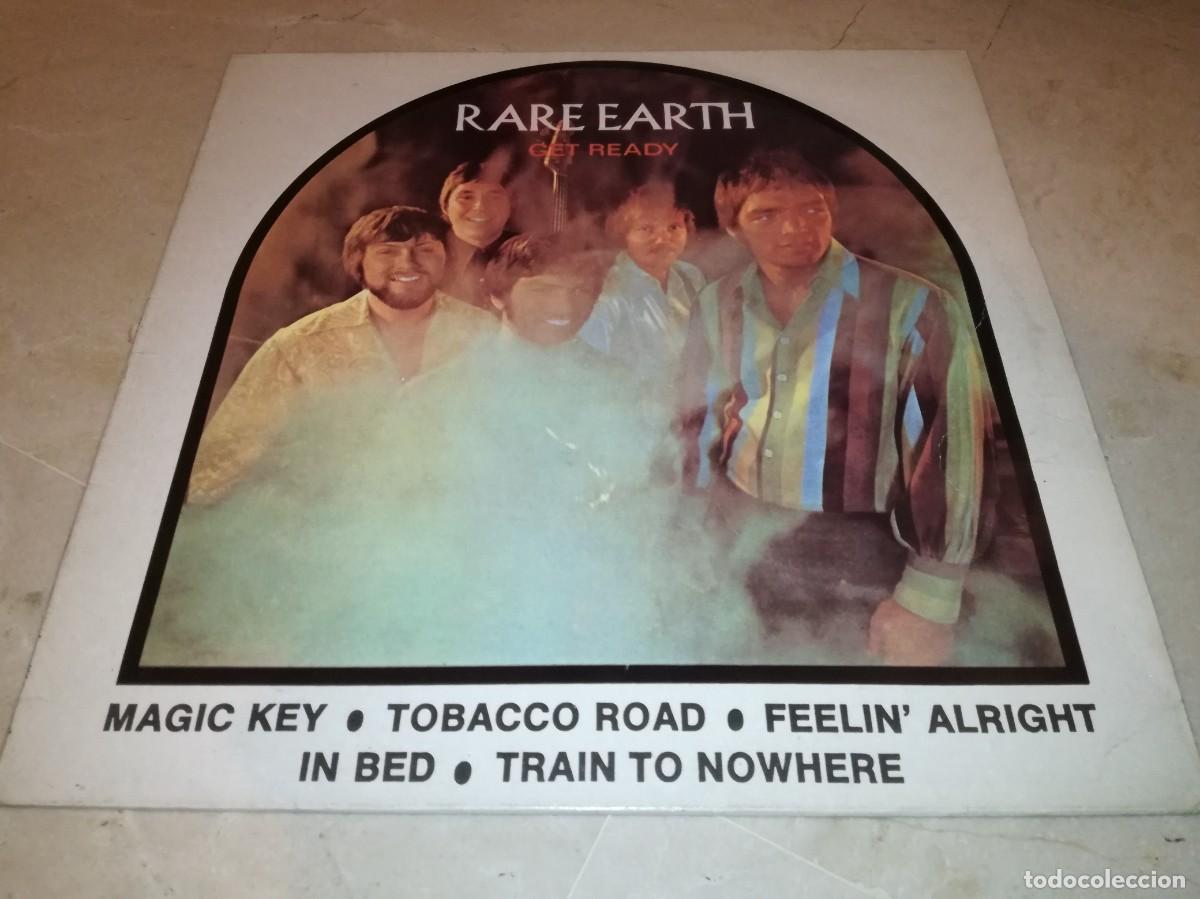 Discos de vinilo: RARE EARTH-GET READY-EDICI&Oacute;N ESPA&Ntilde;OLA