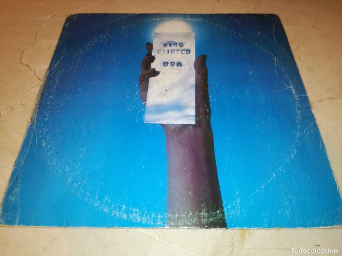 Discos de vinilo: KING CRIMSON-U.S.A-PRIMERA EDICI&Oacute;N ESPA&Ntilde;OLA ISLAND 1975