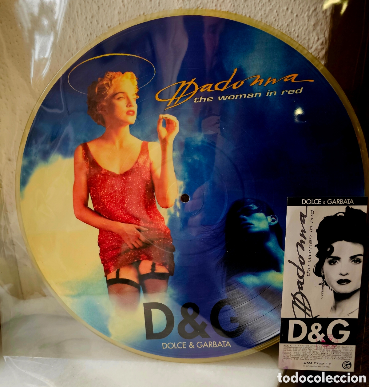 Discos de vinilo: Vinilo Madonna The Woman in Red Picture Disc Edici&oacute;n Coleccionista