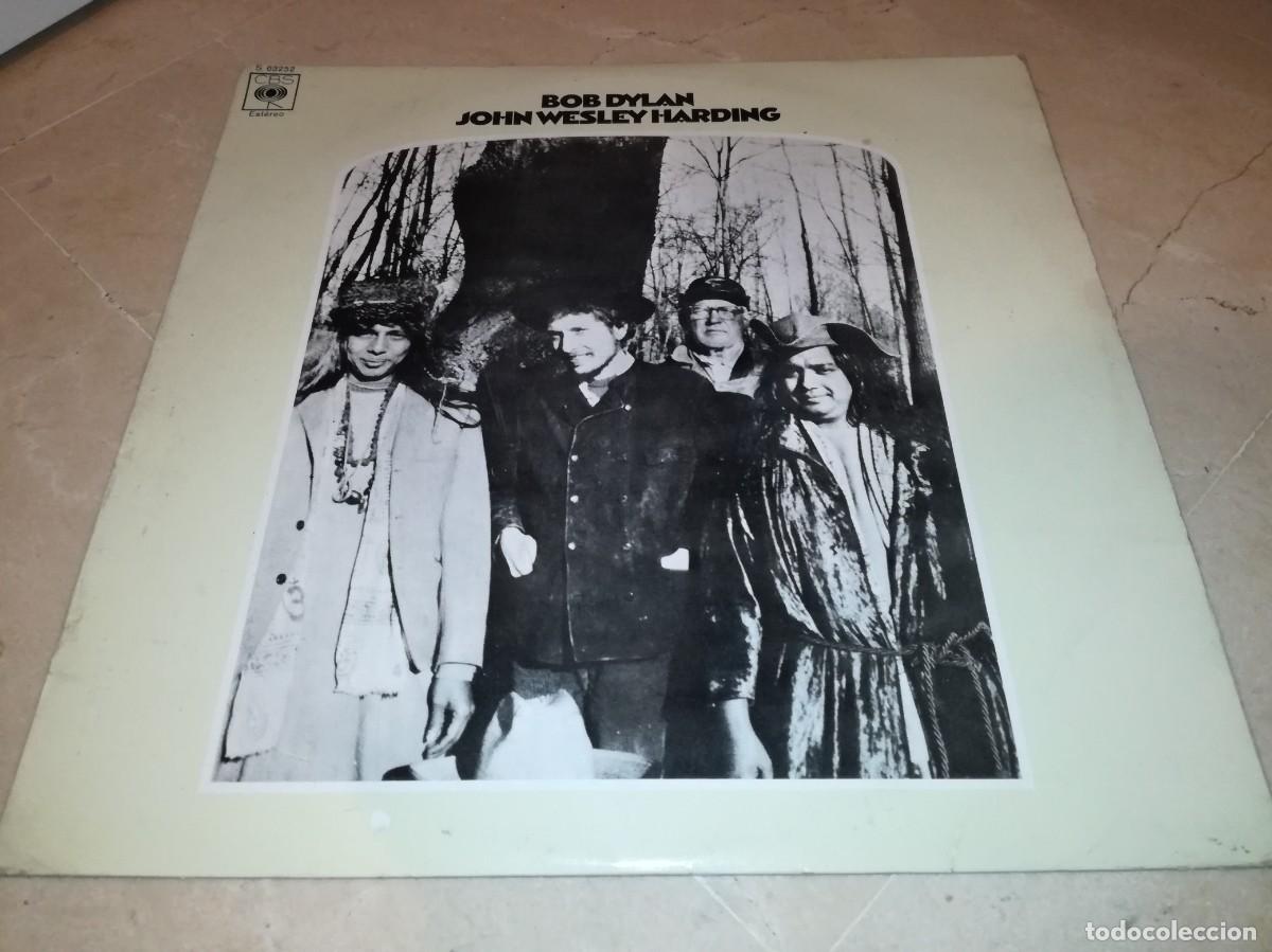 Discos de vinilo: BOB DYLAN-JOHN WESLEY HARDING-CONTIENE ENCARTE-EDICI&Oacute;N ESPA&Ntilde;OLA