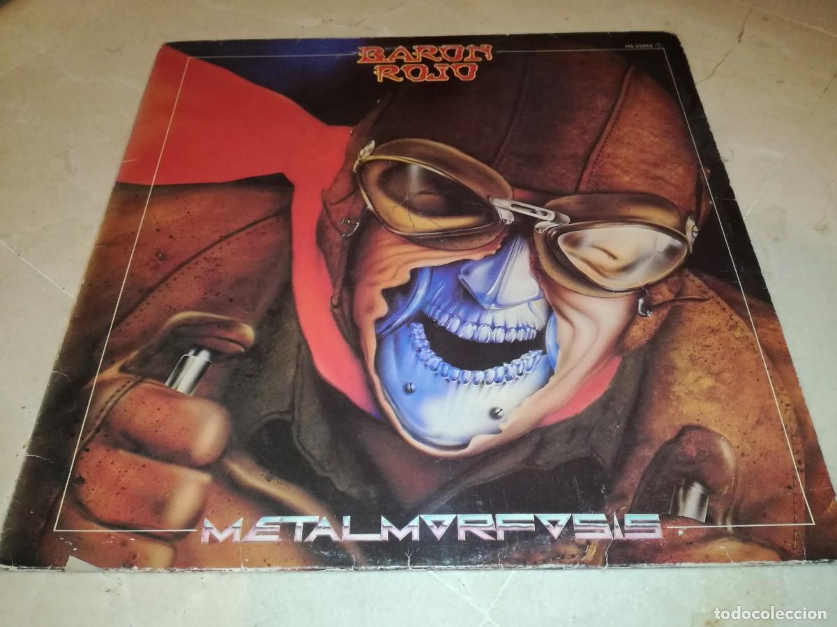 Discos de vinilo: BARON ROJO-METALMORFOSIS-CONTIENE ENCARTE-ORIGINAL CHAPA DISCOS 1983