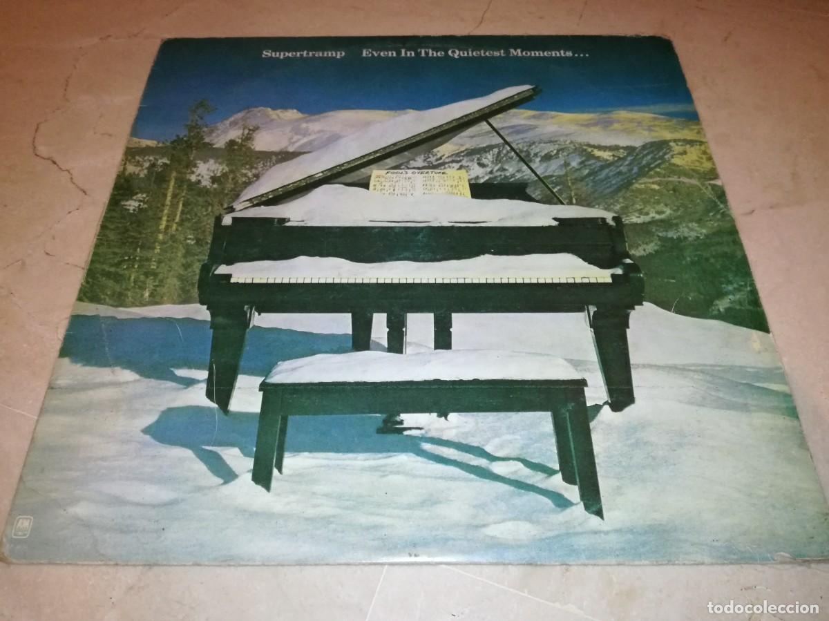 Discos de vinilo: SUPERTRAMP-EVEN IN THE QUIETEST MOMENTS-CONTIENE ENCARTE-ORIGINAL ESPA&Ntilde;OL 1977