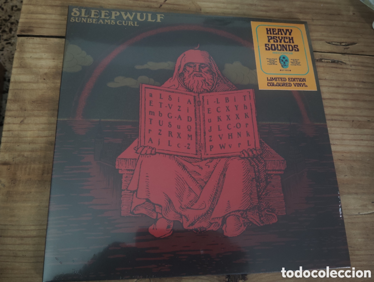 Discos de vinilo: SLEEPWULF - SUNBEAMS CURL , 2022 / LP NUEVO Y PRECINTADO / ROCK PSICODELICO