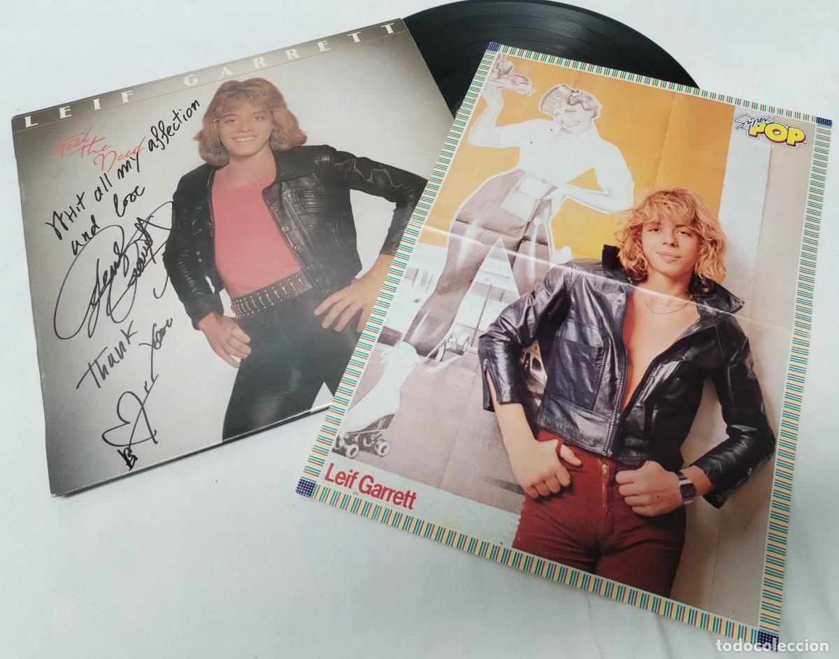 Discos de vinilo: LEIF GARRETT - FEEL THE NEED ..LP DE ATLANTIC RECORDS ..1&ordf; EDICION ESPA&Ntilde;OLA 1978..FIRMADO Y DEDICADO