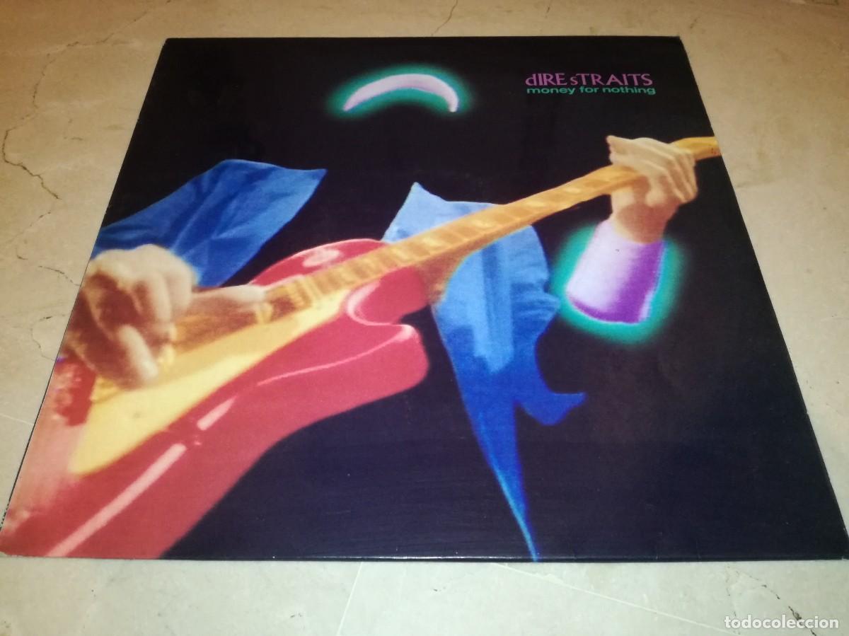 Discos de vinilo: DIRE STRAITS-MONEY FOR NOTHING-CONTIENE ENCARTE-ORIGINAL ESPA&Ntilde;OL 1988