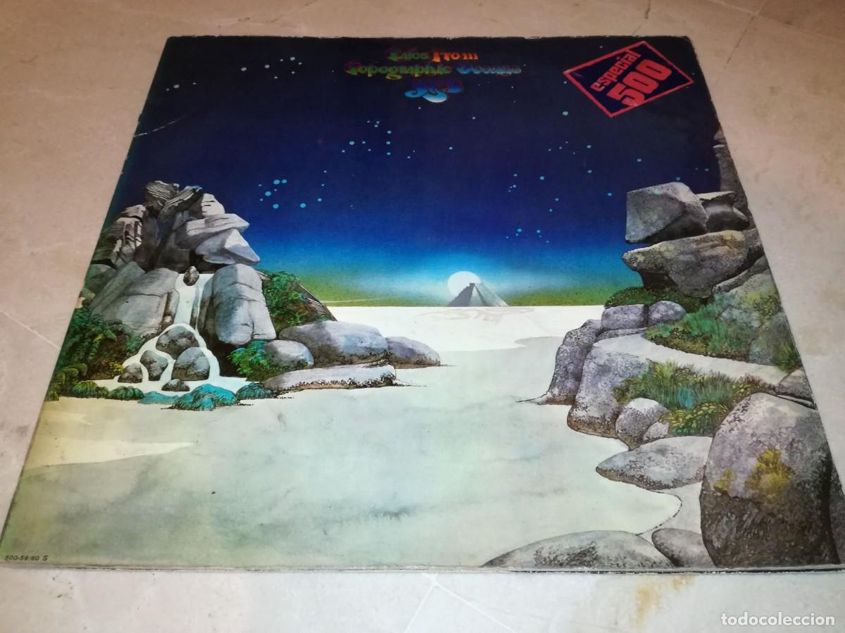 Discos de vinilo: YES-TALES FROM TOPOGRAPHIC OCEANS-DOBLE LP-PRIMERA EDICI&Oacute;N ESPA&Ntilde;OLA 1976