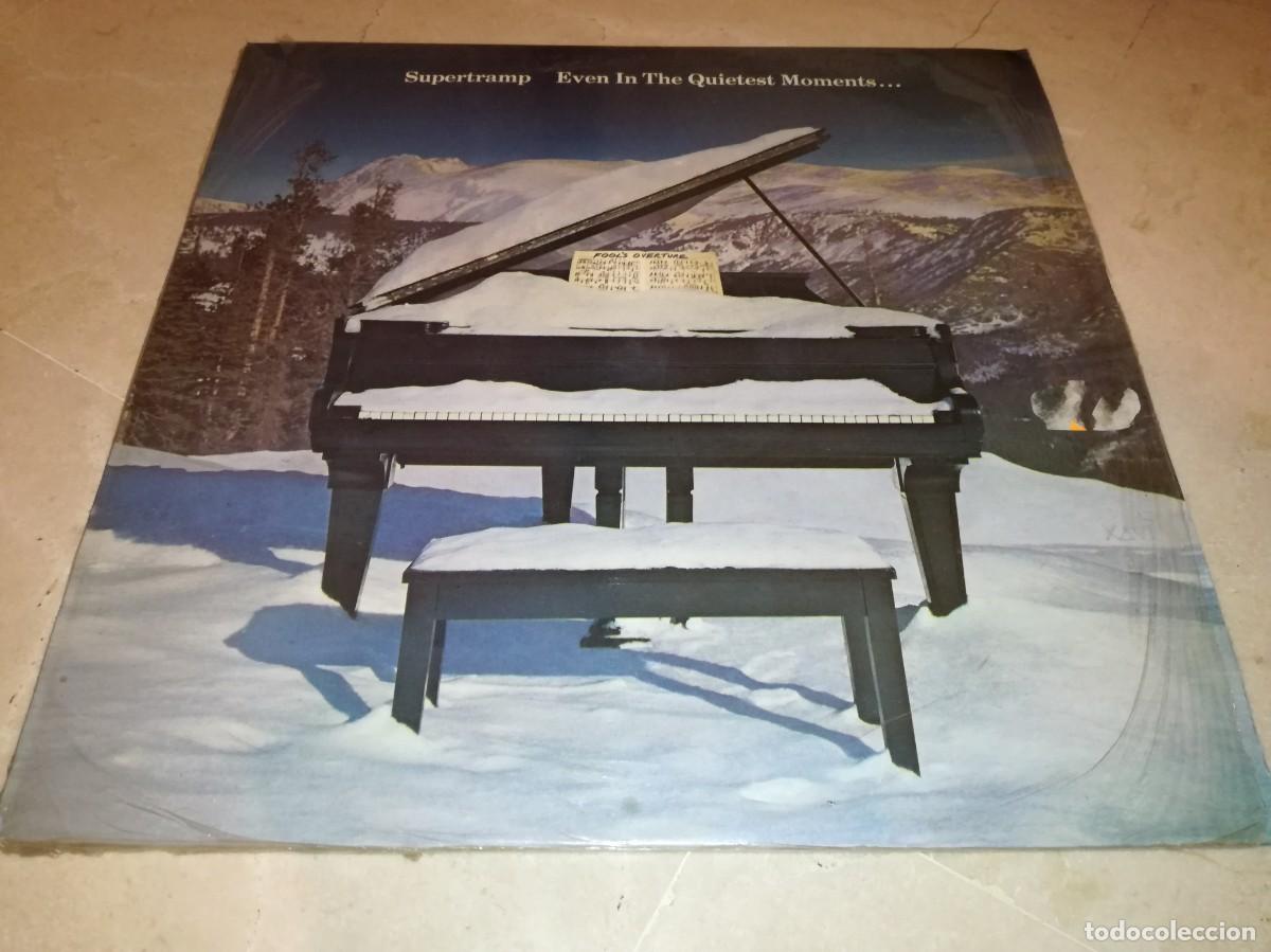 Discos de vinilo: SUPERTRAMP-EVEN IN THE QUIETEST MOMENTS-EDICI&Oacute;N ESPA&Ntilde;OLA-AUN CON PARTE DEL PRECINTO ORIGINAL