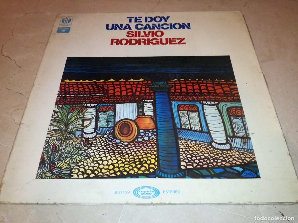 Discos de vinilo: SILVIO RODRIGUEZ-TE DOY UNA CANCION-GATEFOLD-ORIGINAL 1975