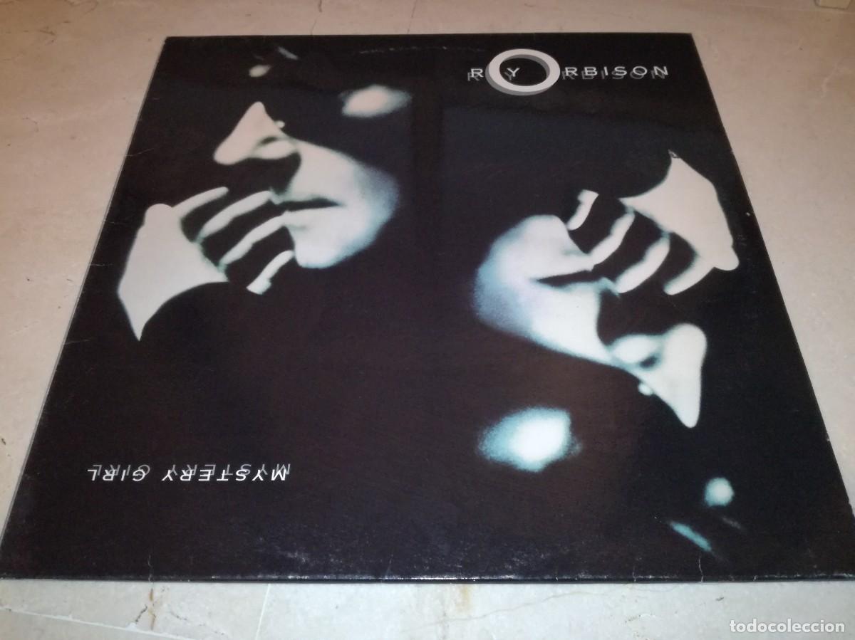 Discos de vinilo: ROY ORBISON-MYSTERY GIRL-CONTIENE ENCARTE-ORIGINAL ESPA&Ntilde;OL 1988
