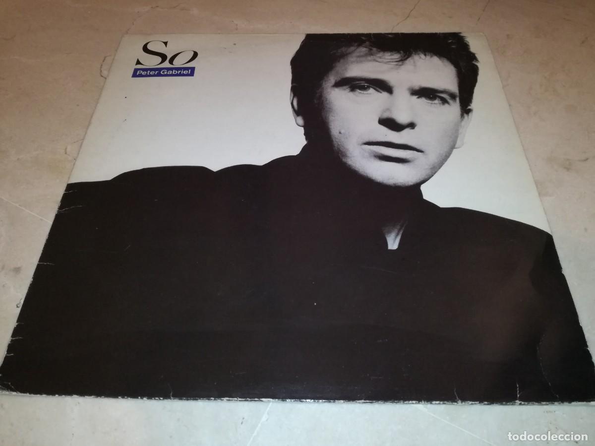 Discos de vinilo: PETER GABRIEL-SO-CONTIENE ENCARTE-ORIGINAL ESPA&Ntilde;OL 1986-LEER DESCRIPCI&Oacute;N