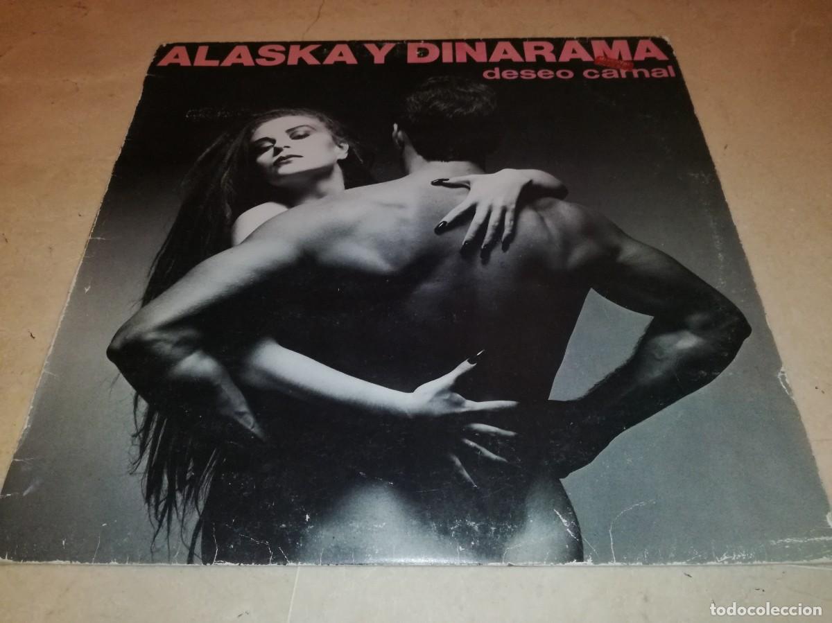 Discos de vinilo: ALASKA Y DINARAMA-DESEO CARNAL-CONTIENE ENCARTE-ORIGINAL 1984