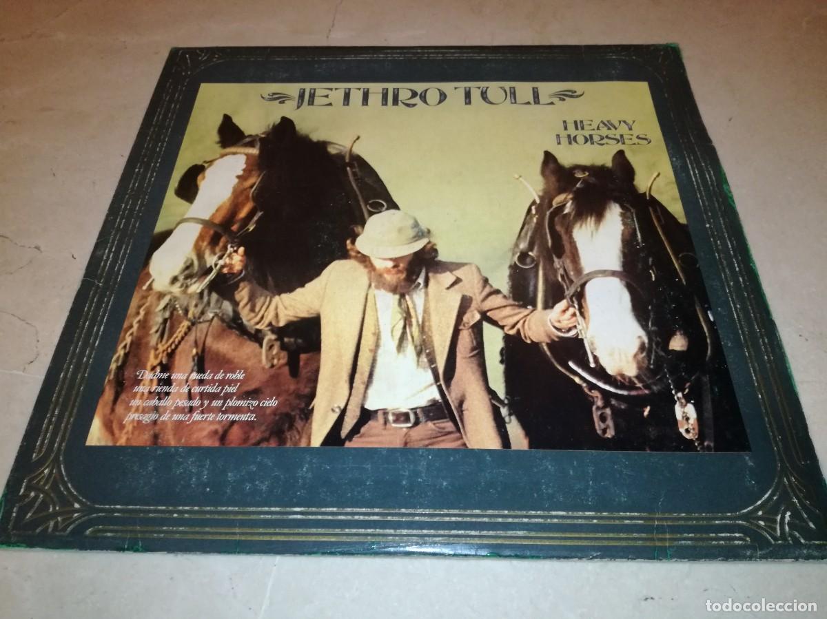 Discos de vinilo: JETHRO TULL-HEAVY HORSES-CONTIENE ENCARTE-ORIGINAL ESPA&Ntilde;OL 1978
