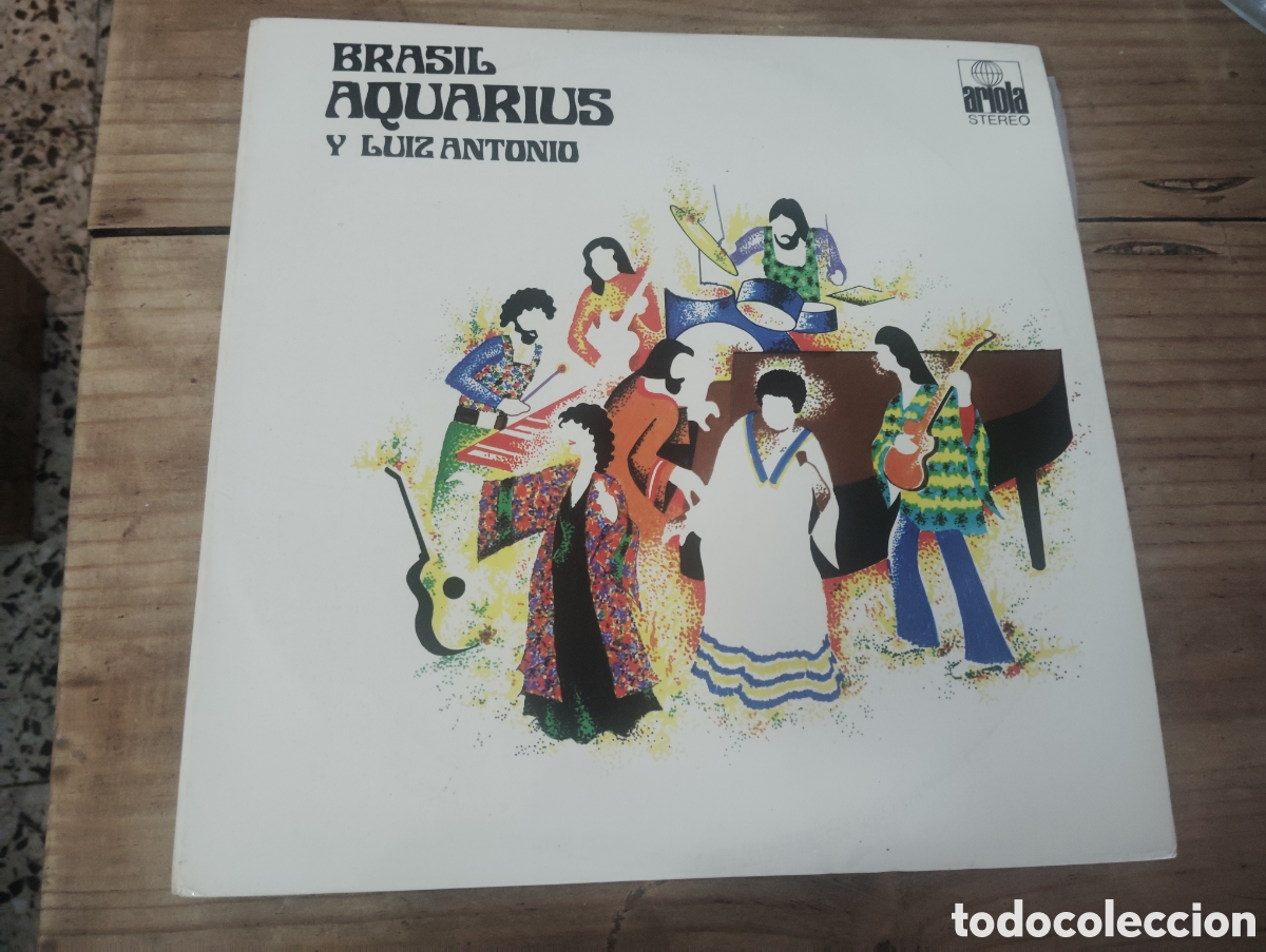Discos de vinilo: BRASIL AQUARIUS Y LUIZ ANTONIO , 1973 ESPA&Ntilde;A / BOSSANOVA , SAMBA