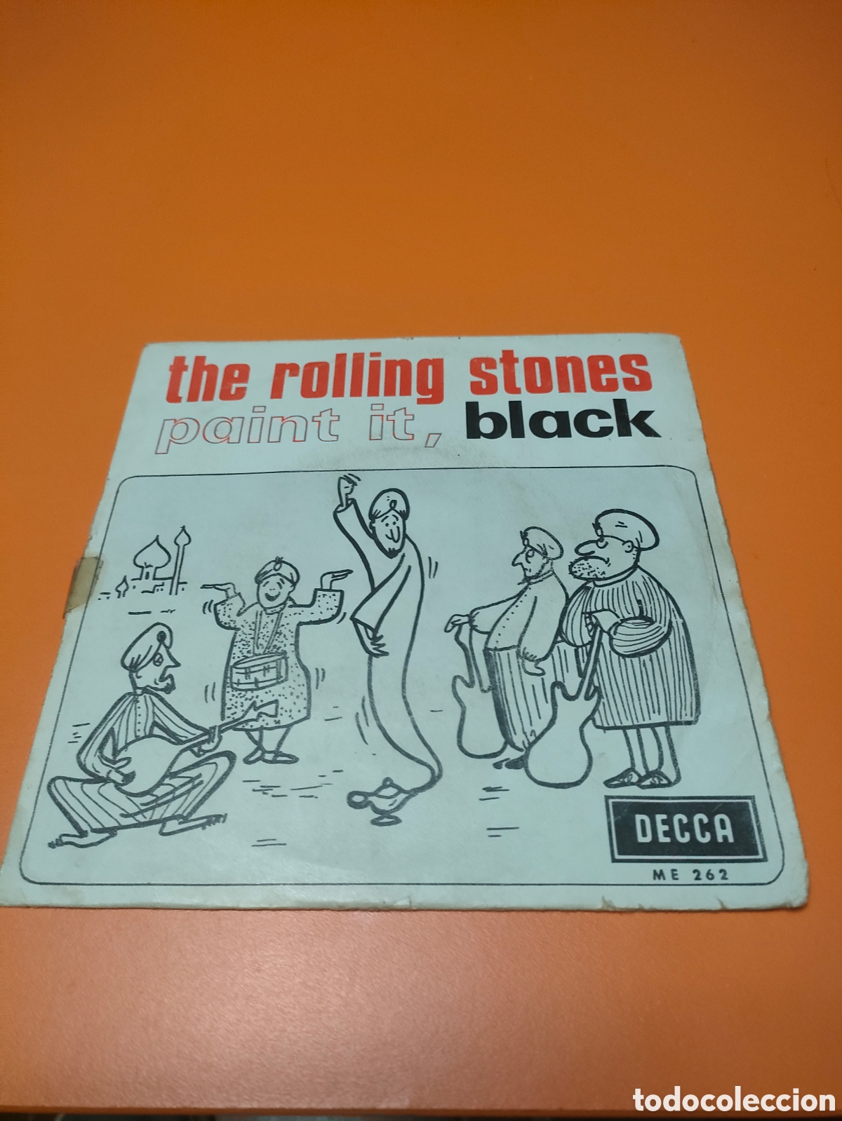 Discos de vinilo: The rolling stones Paint it, black