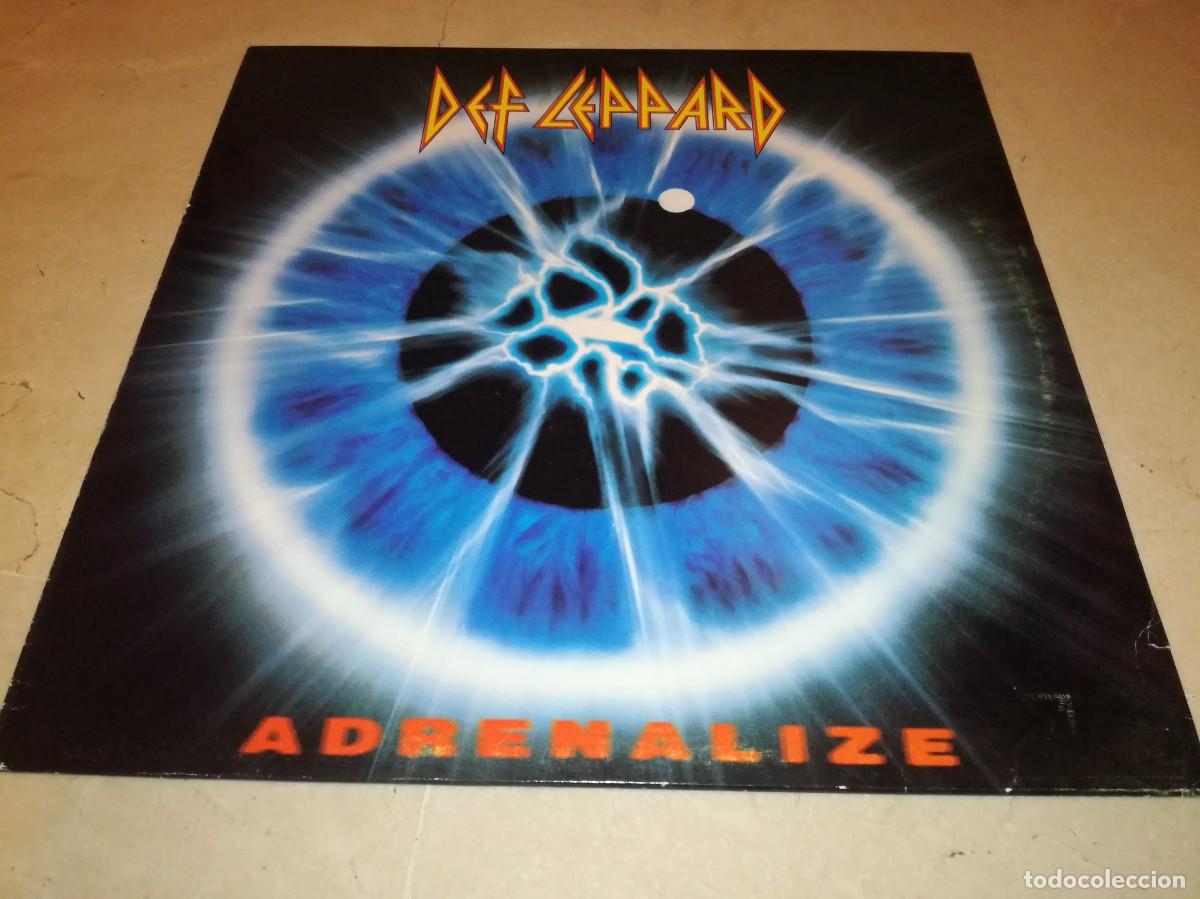 Discos de vinilo: DEF LEPPARD-ADRENALIZE-CONTIENE ENCARTE-ORIGINAL ESPA&Ntilde;OL 1992