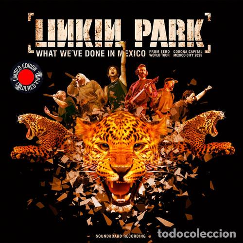 Discos de vinilo: 3 LP LINKIN PARK - What We'Ve Done In Mexico - Vinilo ROJO - NUEVO & PRECINTADO !!!