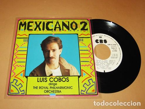 Discos de vinilo: LUIS COBOS & THE ROYAL PHILHARMONIC ORCHESTRA - MEXICANO 2 - PROMO SINGLE - 1984 - NUEVO