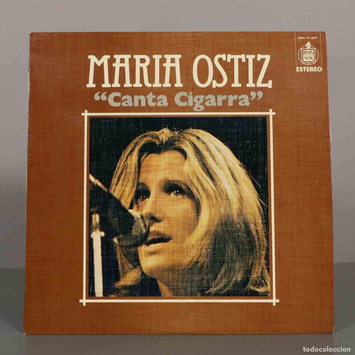 Discos de vinilo: LP. Canta Cigarra - Mar&iacute;a Ostiz