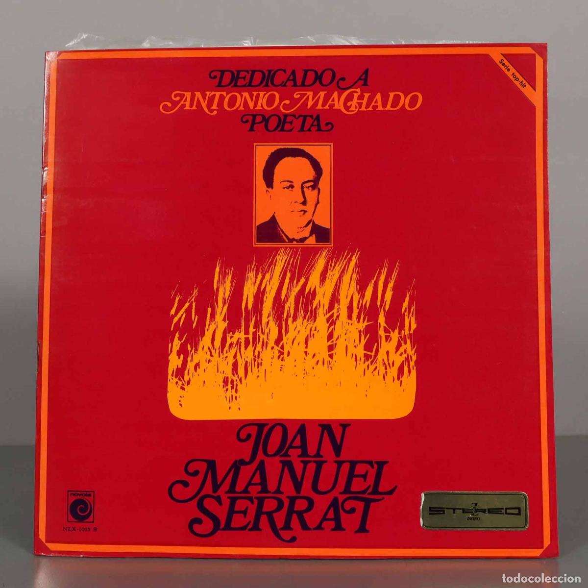 Discos de vinilo: LP. Dedicado a Antonio Machado, Poeta - Joan Manuel Serrat