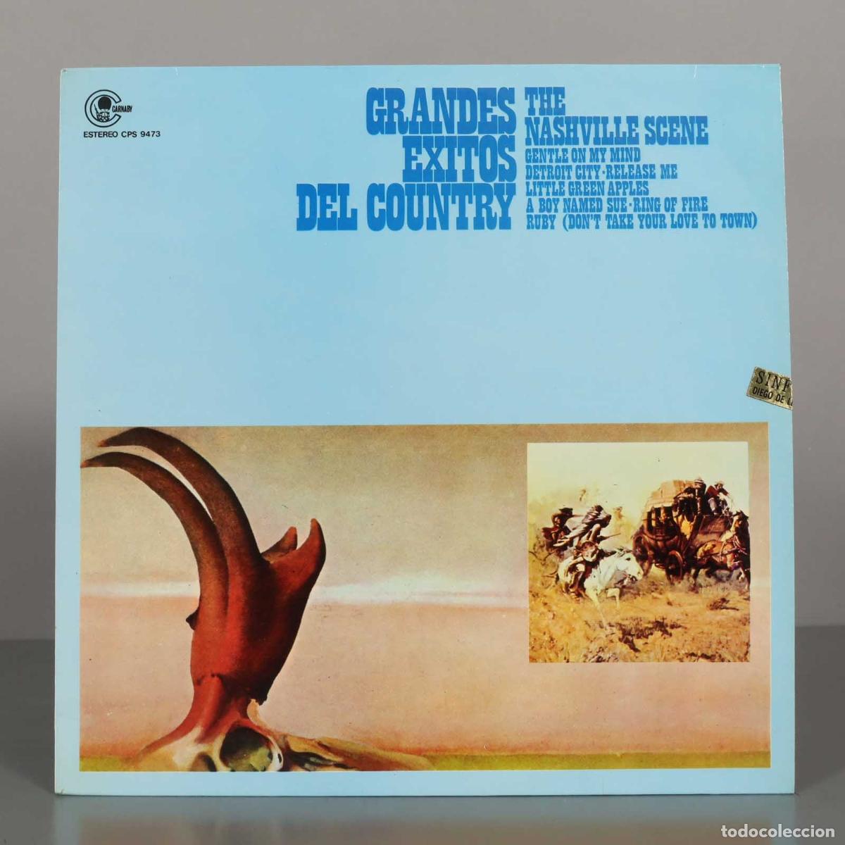 Discos de vinilo: LP. Grandes &Eacute;xitos del Country - The Nashville Scene - Carnaby