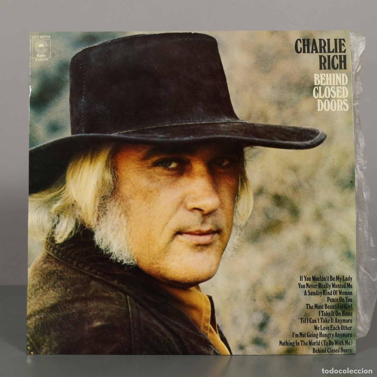 Discos de vinilo: LP. Behind Closed Doors - Charlie Rich - Foto 1