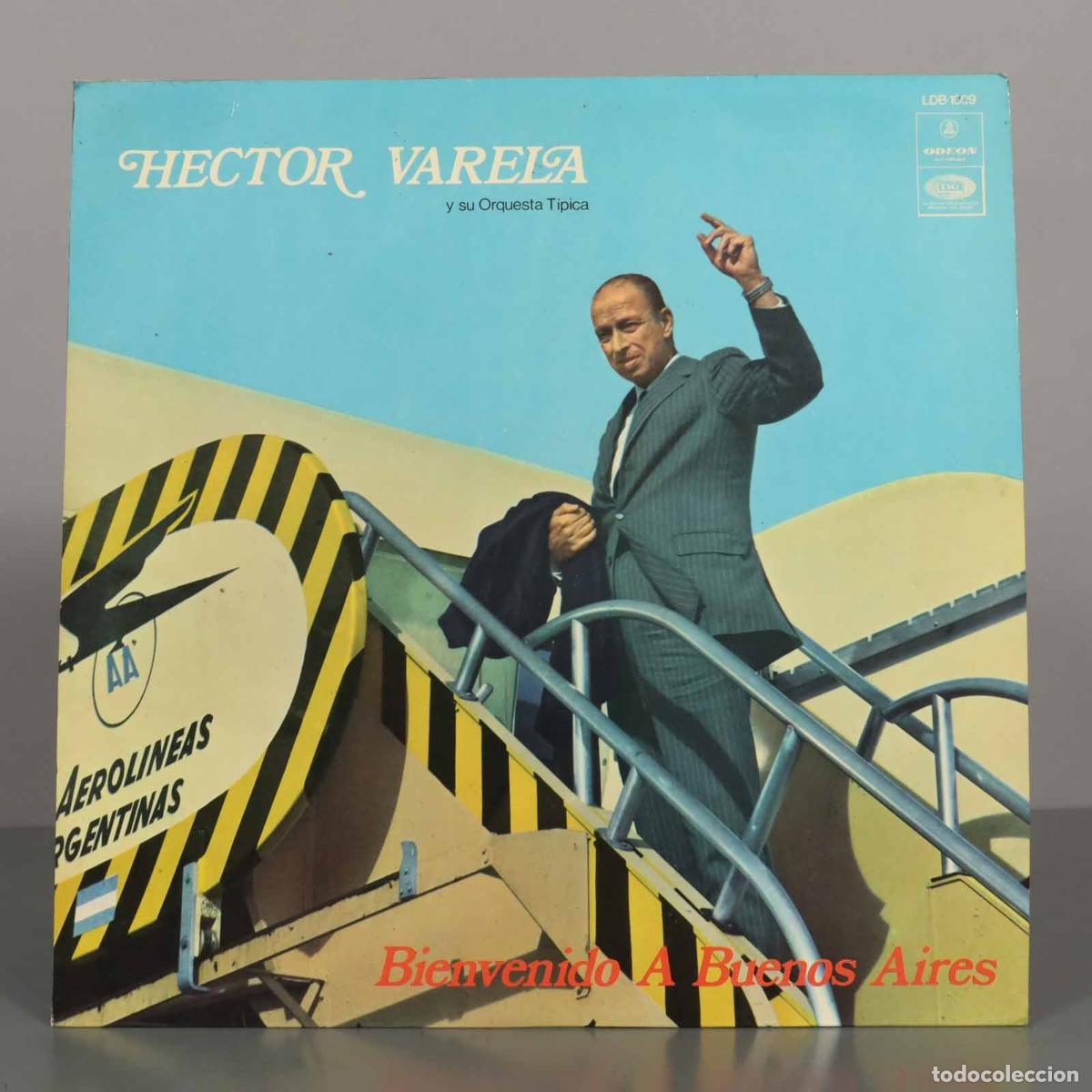 Disques de vinyle: LP. Bienvenido A Buenos Aires - H&eacute;ctor Varela y su Orquesta T&iacute;pica