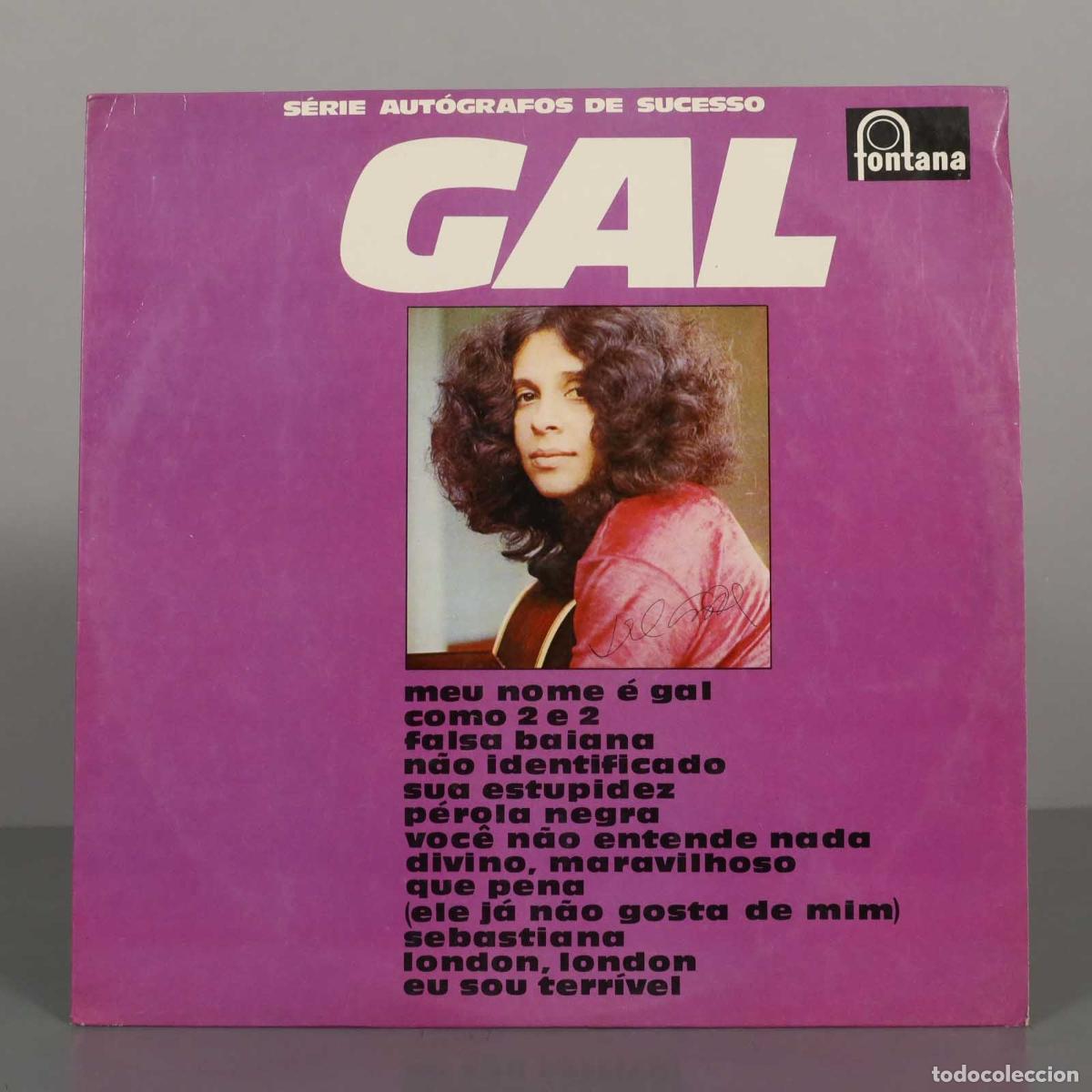 Disques de vinyle: LP. S&eacute;rie Aut&oacute;grafos de Sucesso - Gal Costa