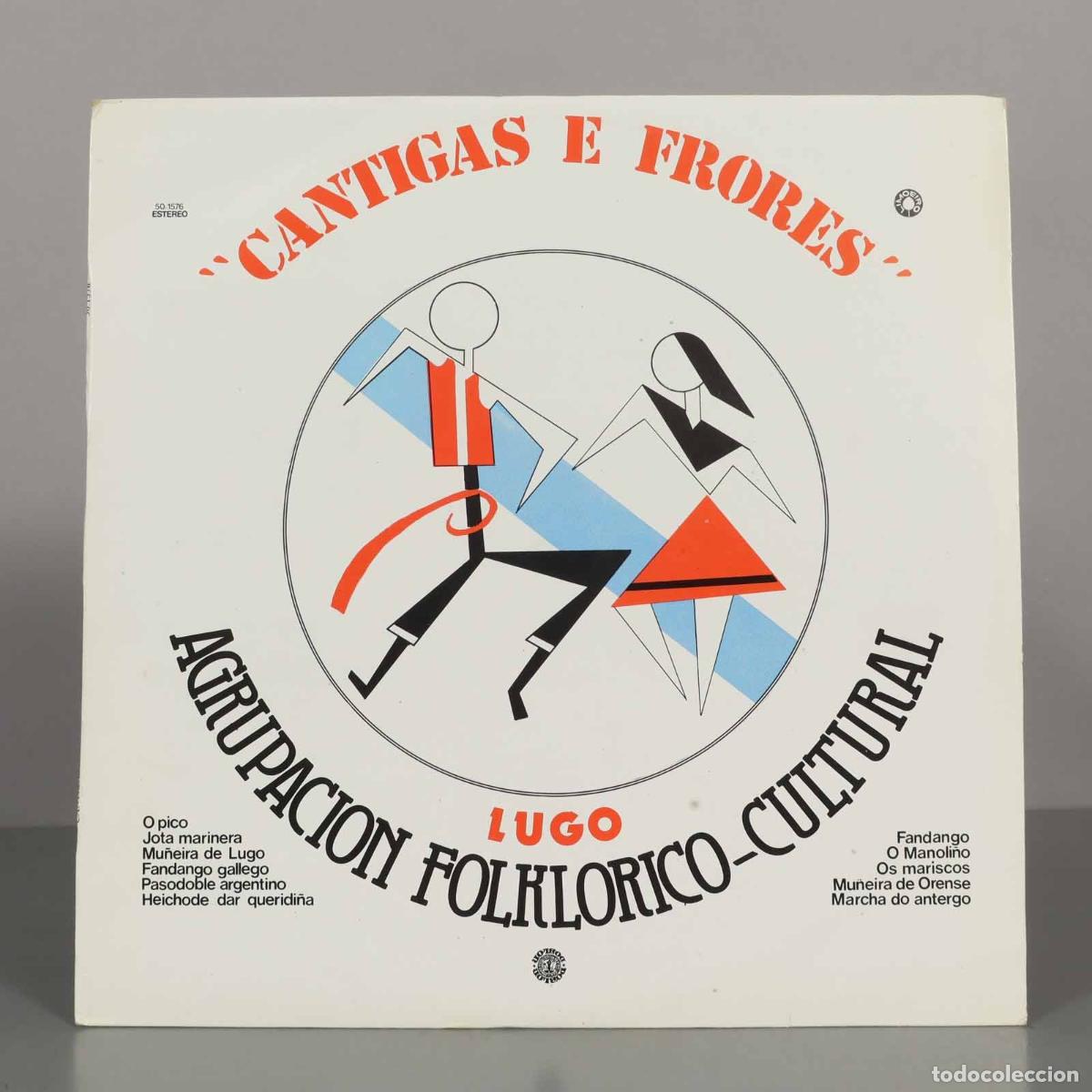 Discos de vinilo: LP. Cantigas e Frores - Agrupaci&oacute;n Folkl&oacute;rico-Cultural Cantigas e Frores