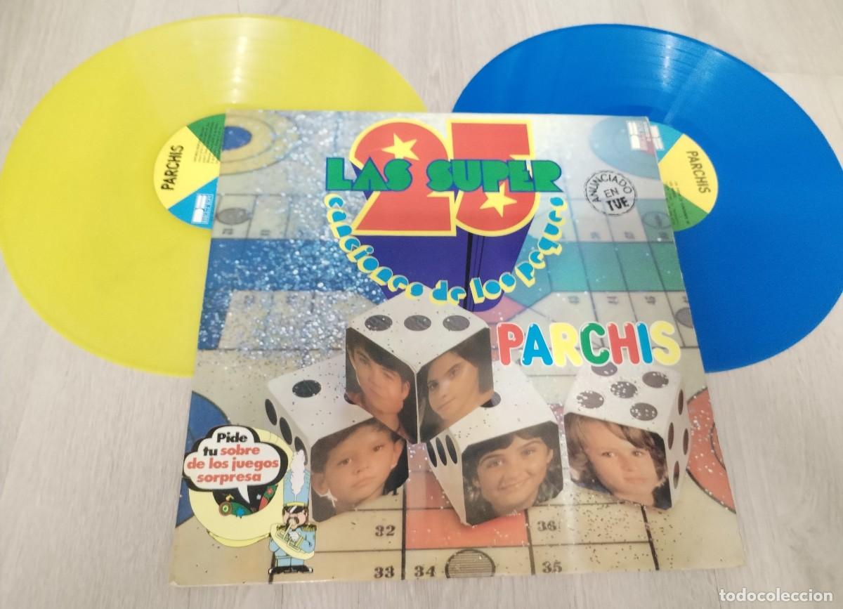 Discos de vinilo: PARCHIS - LAS SUPER 25 CANCIONES DE LOS PEQUES ..2 LP&acute;S - VINILOS DE COLOR - GATEFOLD - 1979. BELTER