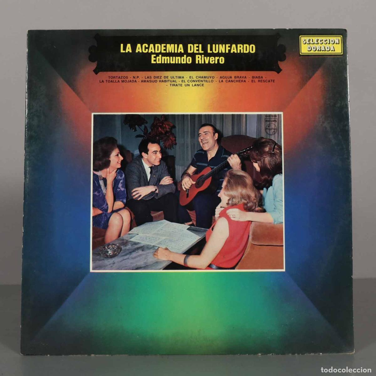 Discos de vinilo: LP. La Academia del Lunfardo - Edmundo Rivero