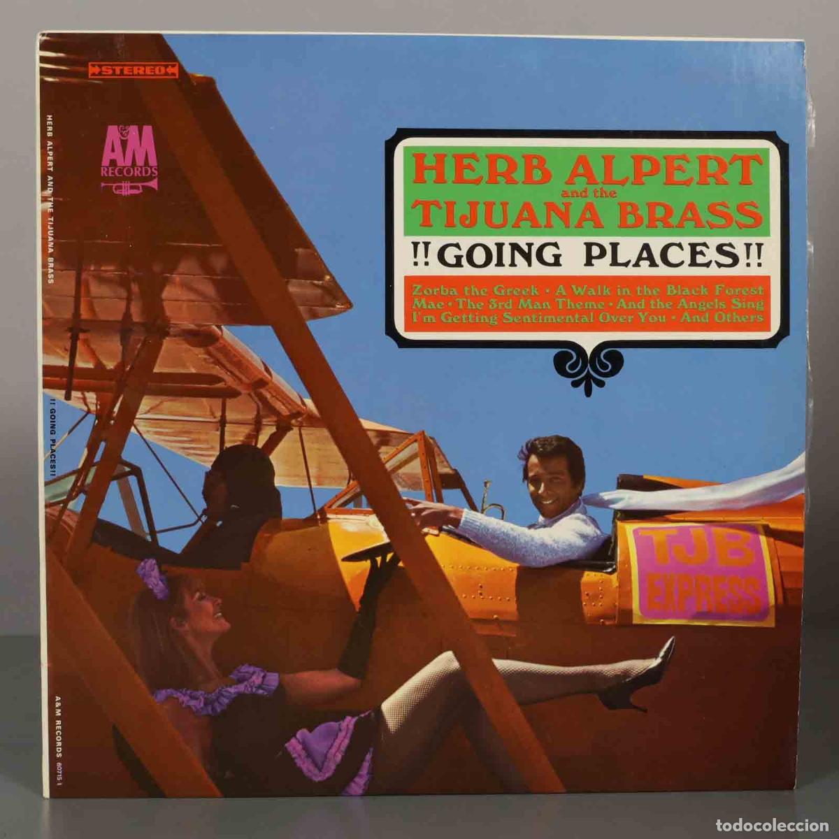 Discos de vinilo: LP. Going Places - Herb Alpert and The Tijuana Brass